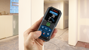 BOSCH GLM165-27CGL BLAZE™ Connected Green-Beam 165 Ft. Laser Measure with (1) 3.7V Lithium-Ion 1.0 Ah Battery