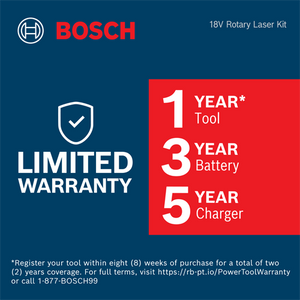 Bosch GRL4000-90CHVGK 18V REVOLVE4000 Connected Green-Beam Self-Leveling Horizontal/Vertical Rotary Laser Kit with (1) CORE18V® 4 Ah Advanced Power Battery