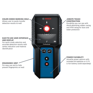 Bosch GMS120-27 Professional Wall/Floor Scanners