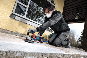 BOSCH GBR18V-15SN18X 5 In. 18V Concrete Surface Grinder