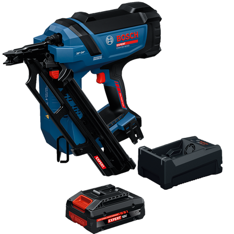 Bosch EXNH18V-90MDB14X EXPERT Framing Nailer Kit