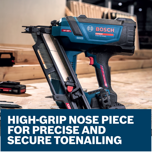 Bosch EXNH18V-90MDB14X EXPERT Framing Nailer Kit