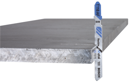 Bosch T118BF 5 pc. 3-5/8 In. 11-14 TPI Flexible for Metal T-Shank Jig Saw Blades