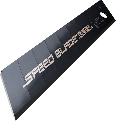 OLFA 1120896 18mm LFB - 10B Ultra - Sharp Black Speed Blade, 10 - Pack - Mississauga Hardware Centre Inc