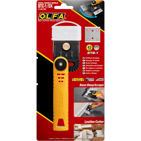 OLFA 1149198 BTC - 1/DX Multi - Purpose Scraper with Adjustable Head - Mississauga Hardware Centre Inc