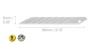 OLFA 5007 9mm A1160B Graphics Snap Blades, 10pk - Mississauga Hardware Centre Inc