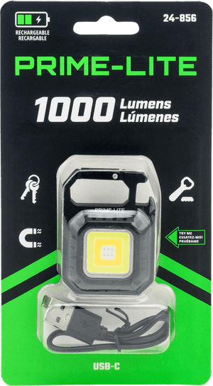 Prime - Lite 1000 Lumen Pocket Carabiner Light - Mississauga Hardware Centre Inc