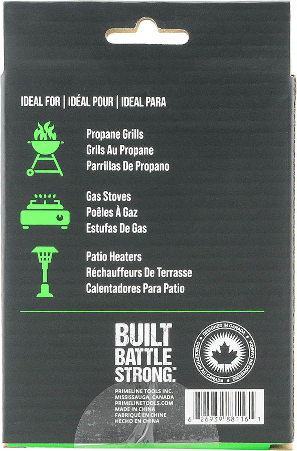 PRIMEGRIP 88 - 116 Propane Tank Y - Splitter - Mississauga Hardware Centre Inc