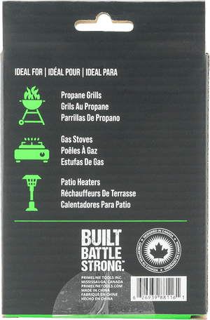 PRIMEGRIP 88 - 116 Propane Tank Y - Splitter - Mississauga Hardware Centre Inc