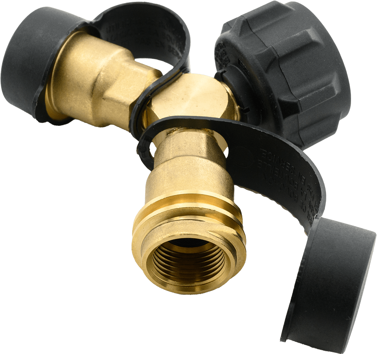 PRIMEGRIP 88 - 116 Propane Tank Y - Splitter - Mississauga Hardware Centre Inc