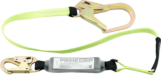 Primeline 23 - 162 6' Dual Hook Shock Absorbing Lanyard - Mississauga Hardware Centre Inc