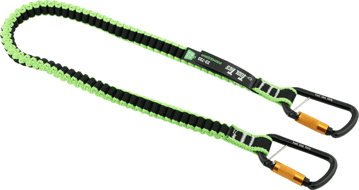 PRIMELINE 23 - 733 20 lb Dual Carabiner Tool Lanyard - 70" - Mississauga Hardware Centre Inc