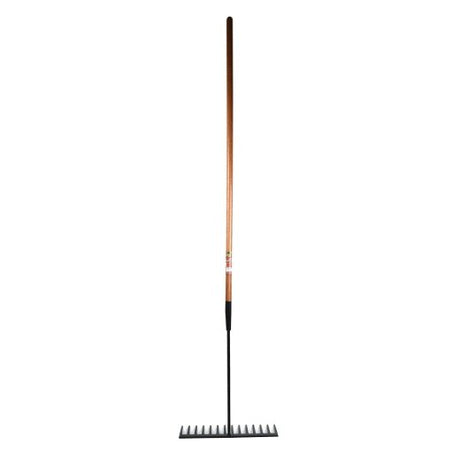Pro Yard 130527 Asphalt/Tar Rake 54in Forged 14 - tine x 3 - 3/4 Teeth Wood Handle - Mississauga Hardware Centre Inc