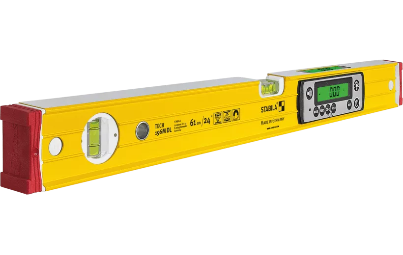 STABILA 39520 TECH 196 M DL Magnetic Digital Spirit Level 24"