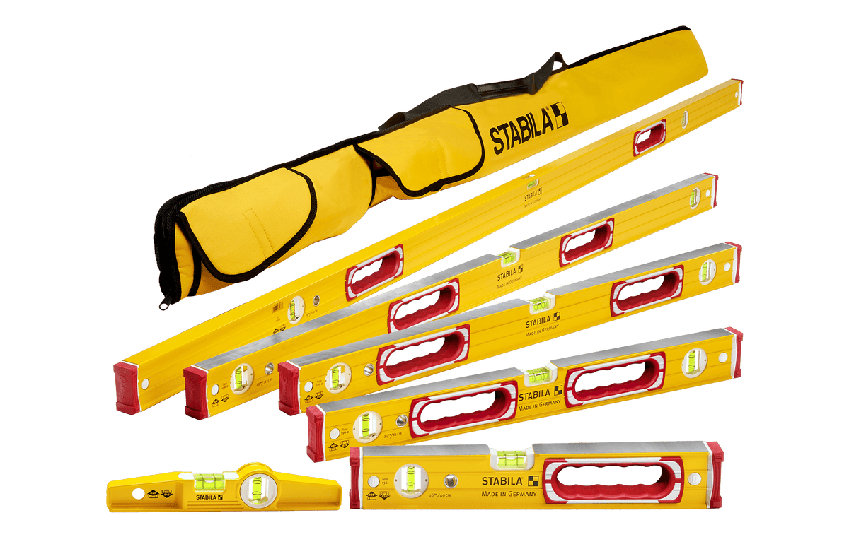 Stabila 78296 Type 196 Classic 6-Level Set with Case