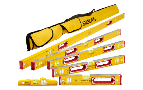 Stabila 78296 Type 196 Classic 6-Level Set with Case