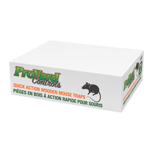 ProYard 185030 Mouse Trap - Wooden Snap Quick Action - Mississauga Hardware Centre Inc