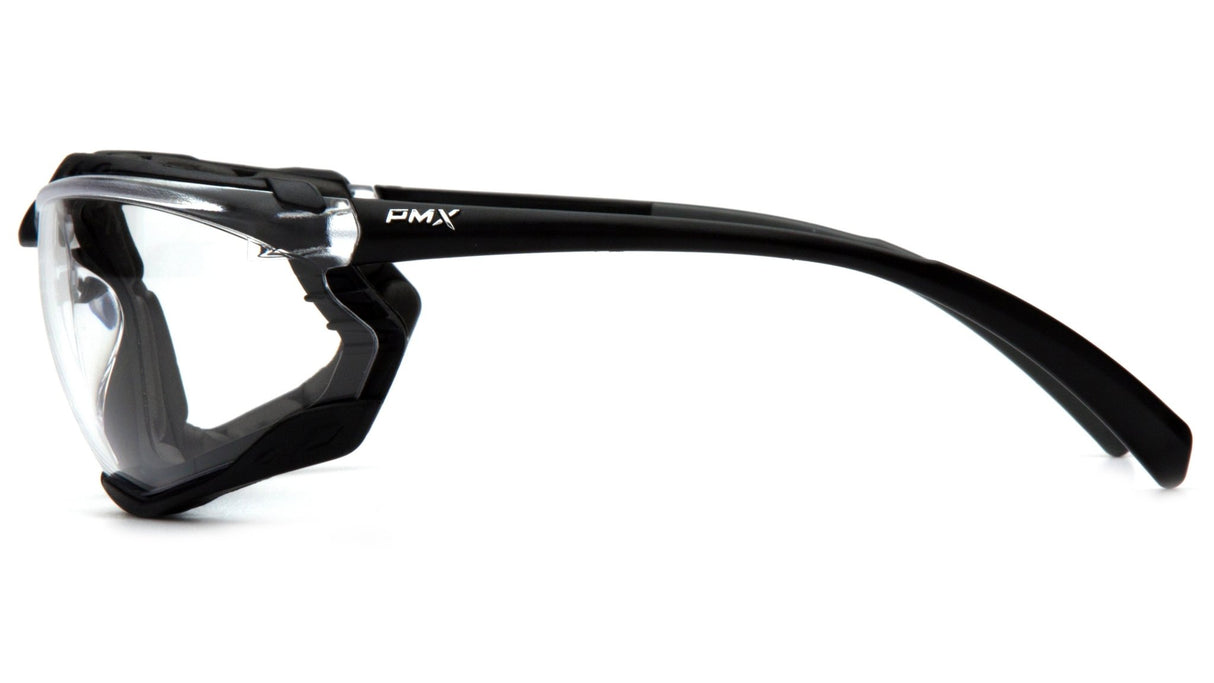PYRAMEX Proximity Clear Lens Foam Padded Safety Glasses With H2Max Anti - Fog - Mississauga Hardware Centre Inc