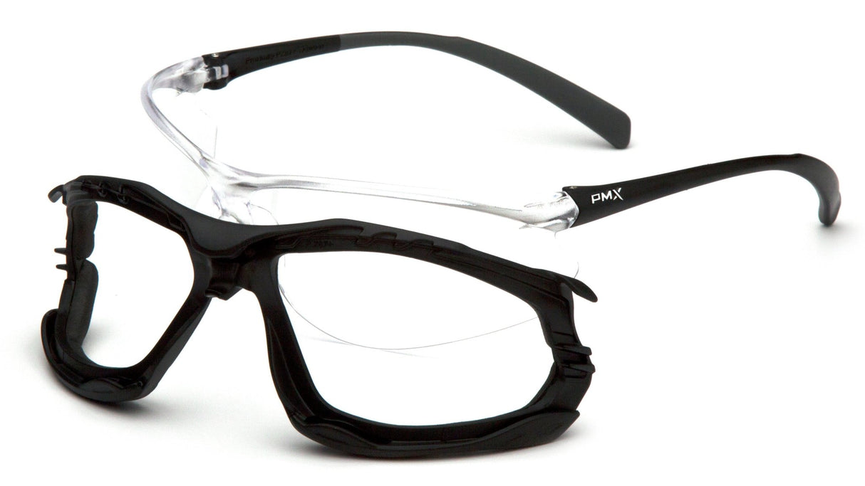 PYRAMEX Proximity Clear Lens Foam Padded Safety Glasses With H2Max Anti - Fog - Mississauga Hardware Centre Inc