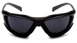 PYRAMEX Proximity Gray Lens Foam Padded Safety Glasses With H2Max Anti - Fog - Mississauga Hardware Centre Inc