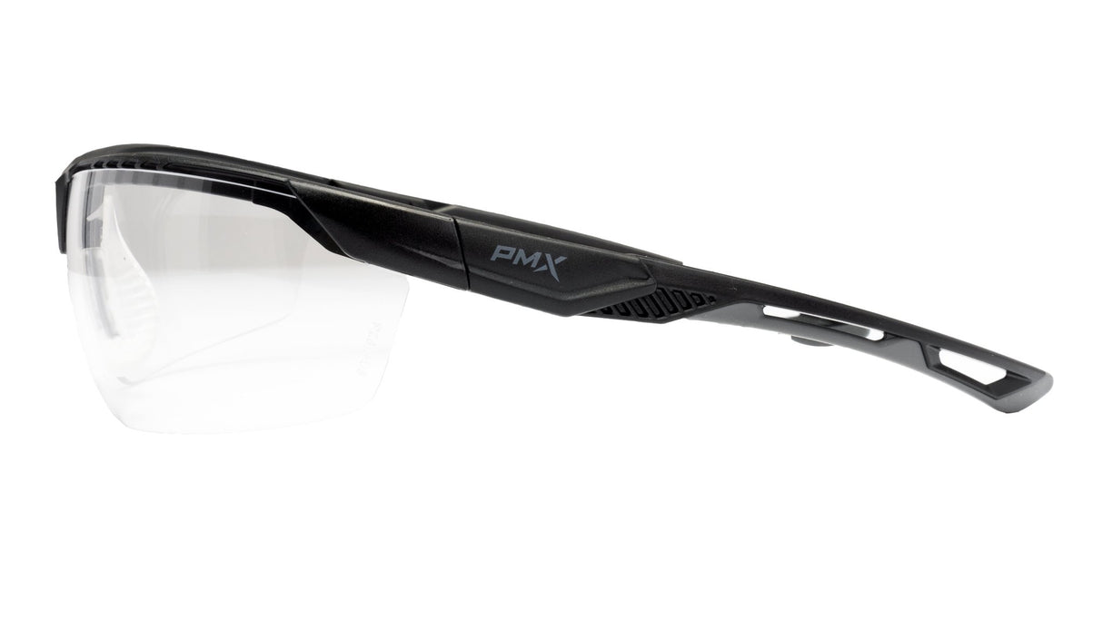 PYRAMEX TruFlex Half Frame Clear Lens Safety Glasses With H2X Anti - fog - Mississauga Hardware Centre Inc