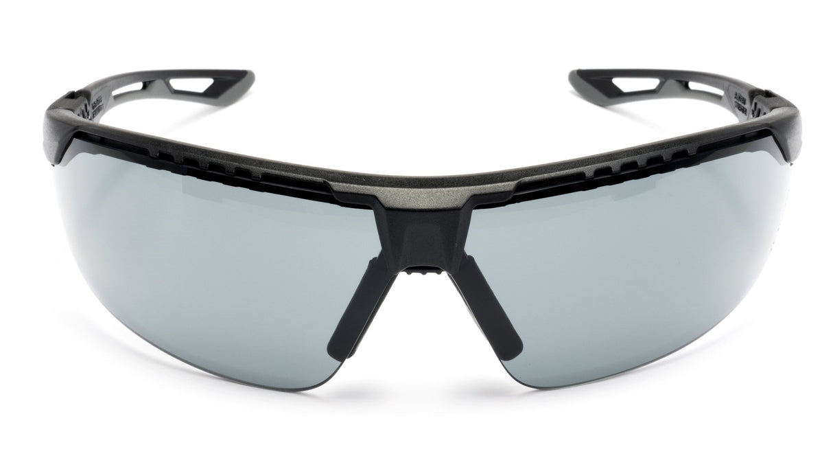 PYRAMEX TruFlex Half Frame Grey Lens Safety Glasses With H2X Anti - fog - Mississauga Hardware Centre Inc