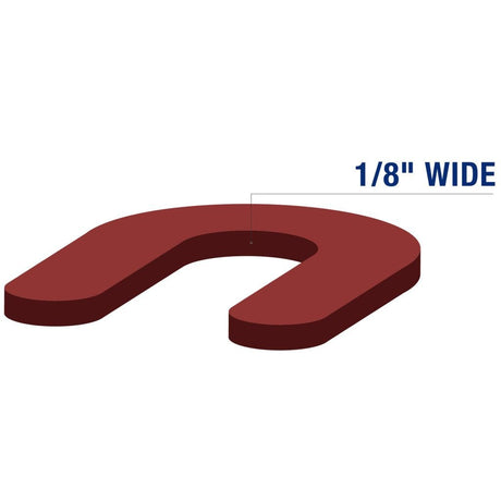 QEP 10321 1/8" Horseshoe Shims - 150 Qty - Mississauga Hardware Centre Inc