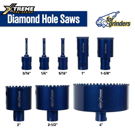 QEP 10474 Xtreme 2 - 1/2" Hole Saw For Grinder - Mississauga Hardware Centre Inc