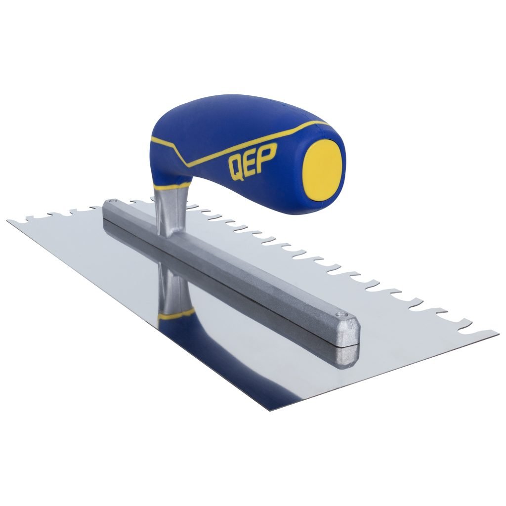 QEP 49918 - 12 Euro Notch Comfort Grip Trowel - Mississauga Hardware Centre Inc