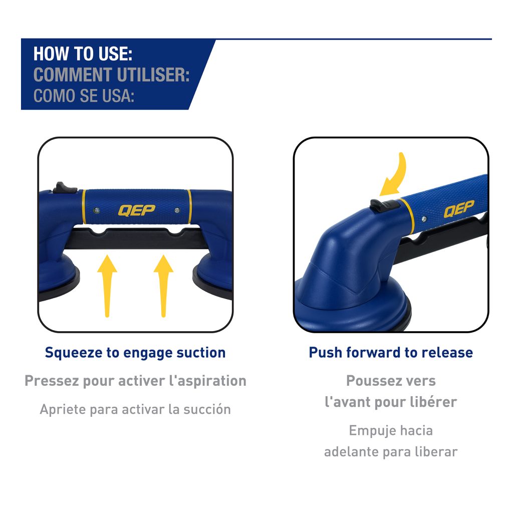 QEP 75013 ProMAXGrip Double Suction Cup - Mississauga Hardware Centre Inc