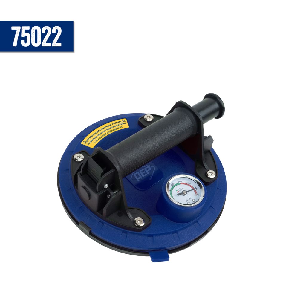 QEP 75022 8" Pump Suction Cup with Gauge - Mississauga Hardware Centre Inc