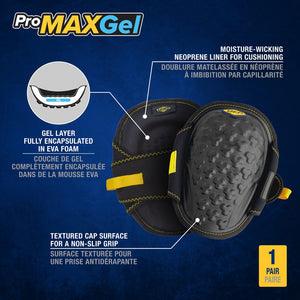 QEP 79645 ProMAX® Gel Knee Pads - Mississauga Hardware Centre Inc