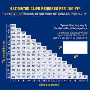 QEP 99769 LASH® XL 1/8" Clips - 100/Bag - Mississauga Hardware Centre Inc