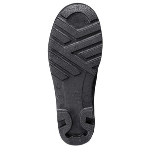 Pioneer Black PVC Steel Toe/Plate  Rubber Boots