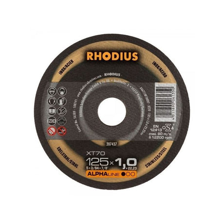 Rhodius XT70 Cut - Off Blade - Mississauga Hardware Centre Inc