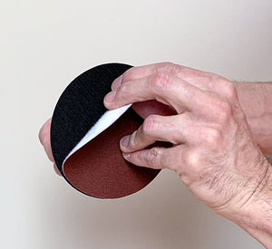 RICHARD 18153 - 5 5IN ROUND SANDING SHEET, ALUMI NUM OXIDE, VELCRO BACKING, 180 GRIT - Mississauga Hardware Centre IncRichard18153-5