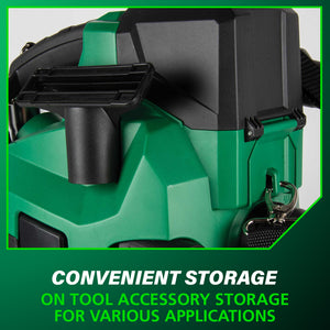 metabo HPT RP18DAQ4M 18V MultiVolt™ Cordless 1.6 Gallon Wet/Dry HEPA Vacuum (Tool Body Only)