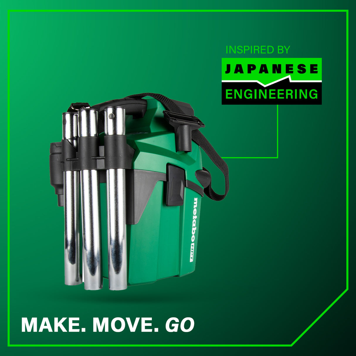 metabo HPT RP18DAQ4M 18V MultiVolt™ Cordless 1.6 Gallon Wet/Dry HEPA Vacuum (Tool Body Only)