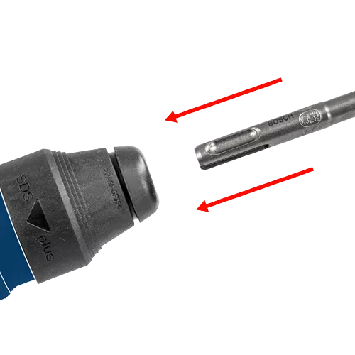 Bosch HC4C2011B25 4 Cutter 3-16 x 6" SDS-Plus Carbide Bits - 25 Pack
