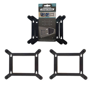 StealthMount CMC-MK-S Charger Mounts for Makita DC18RC (2 Pack) Black