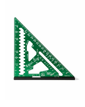 Squi.Jig 4.5 inch Fusion Pro Square Green - 3/16 Heel - Mississauga Hardware Centre Inc