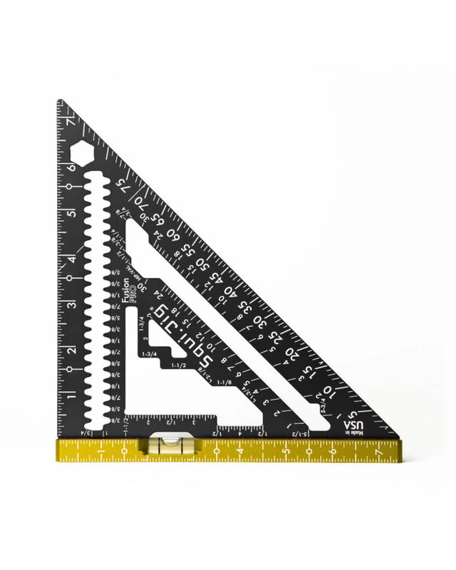 Squi.Jig Black & Yellow 7.5 inch Pro Square - Mississauga Hardware Centre Inc