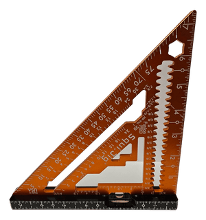 Squi.Jig Fusion Pro 7.5" Rafter Square - Limited Edition Orange - Mississauga Hardware Centre Inc