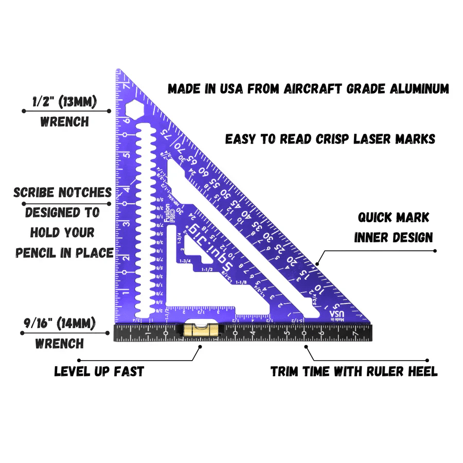 Squi.Jig Limited Edition 7.5inch Fusion Pro - Purple - Mississauga Hardware Centre IncSqui.JigFPRS75PURPLE