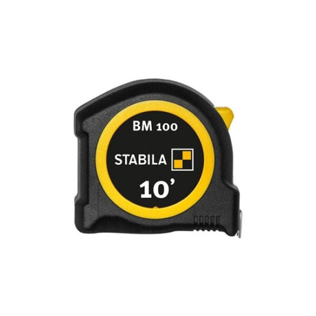 Stabila 30710 Pocket tape BM 100, Imperial scale 10ft - Mississauga Hardware Centre Inc