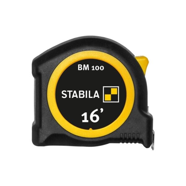 Stabila 30716 Pocket tape BM 100, Imperial scale 16ft - Mississauga Hardware Centre Inc