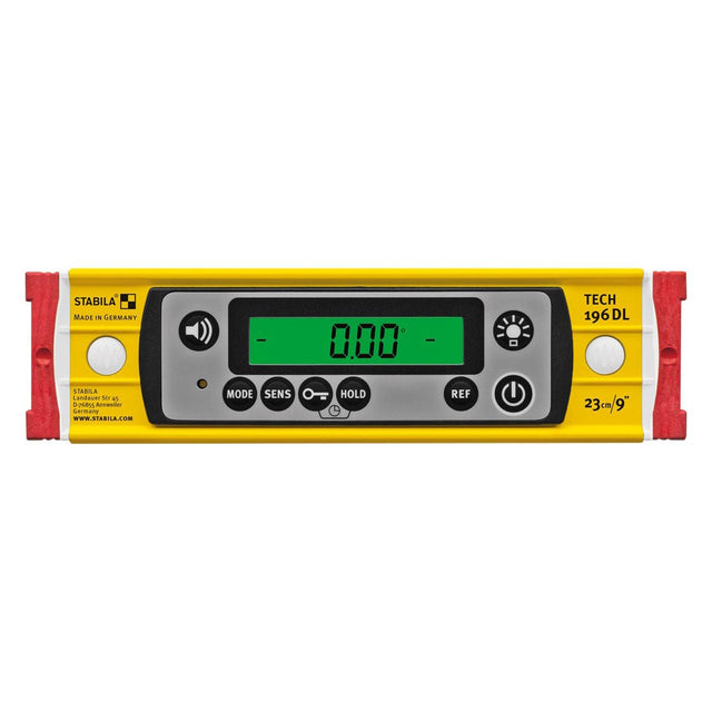 Stabila 39509 TECH 196 DL digital spirit level 9" - Mississauga Hardware Centre Inc