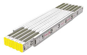STABILA 80001 Type 600 Folding Rulers Mason's (1/16ths, both edges, outside) | inch/inch - Mississauga Hardware Centre Inc