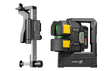 STABILA Cross - Line Laser LAX 500 G, 12 V System, 7 - Piece Set, with Rechargeable Battery and Charger - Mississauga Hardware Centre Inc