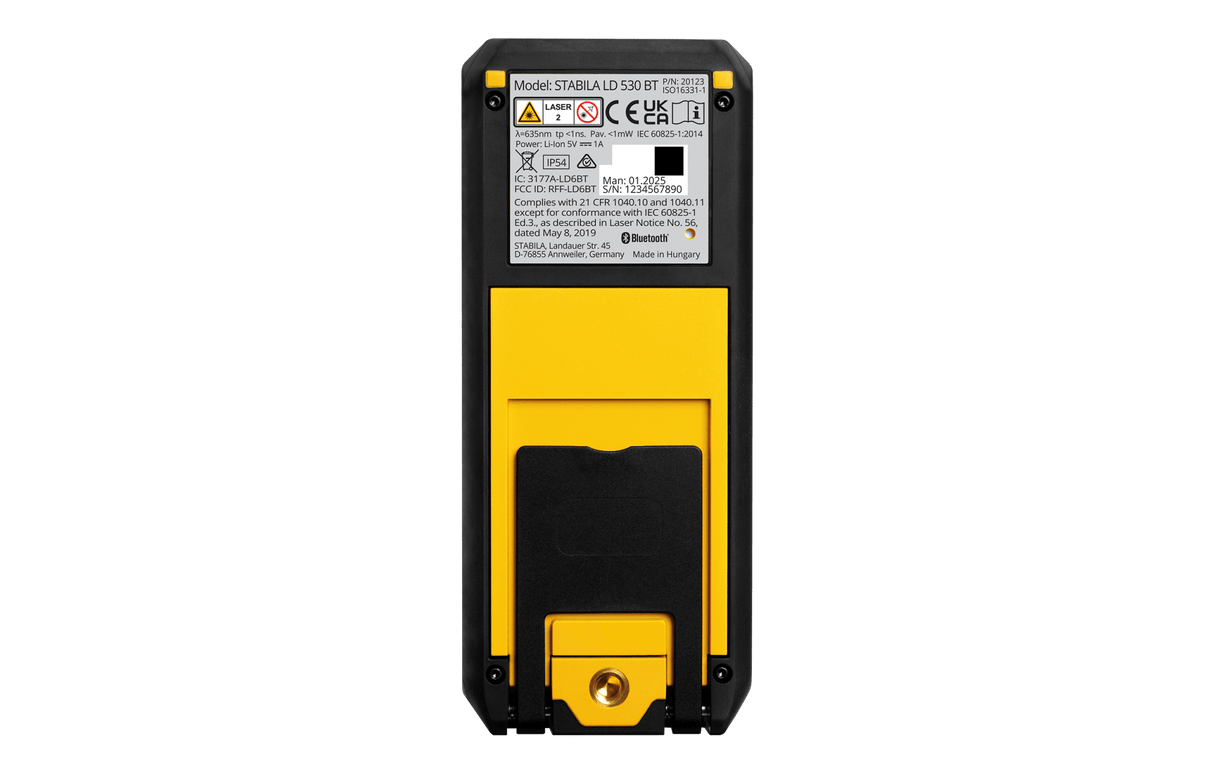 STABILA LD 530 BT Laser Distance Measurer - Mississauga Hardware Centre Inc